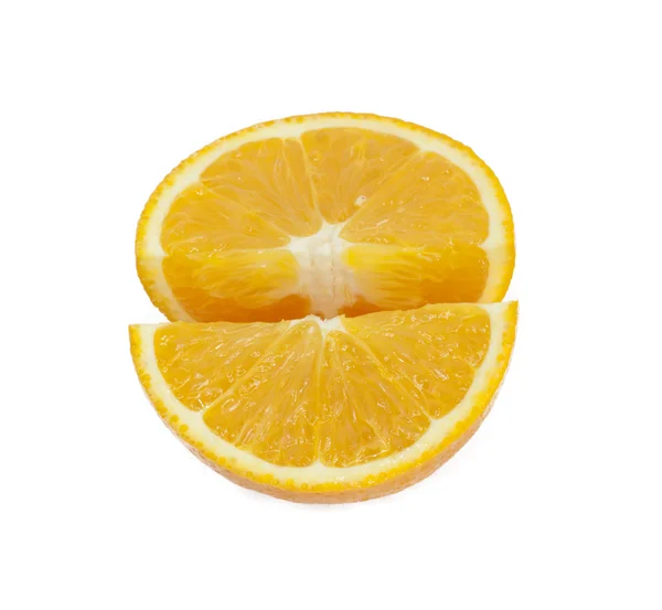 Naranjas sobre fondo blanco — Foto de Stock