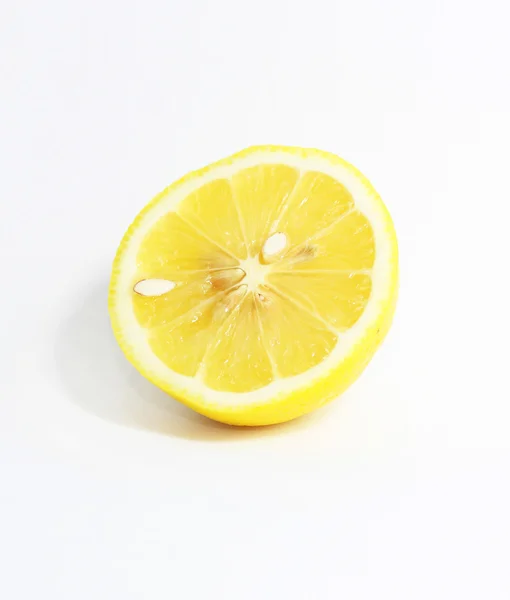 Limone sullo sfondo bianco — Foto Stock