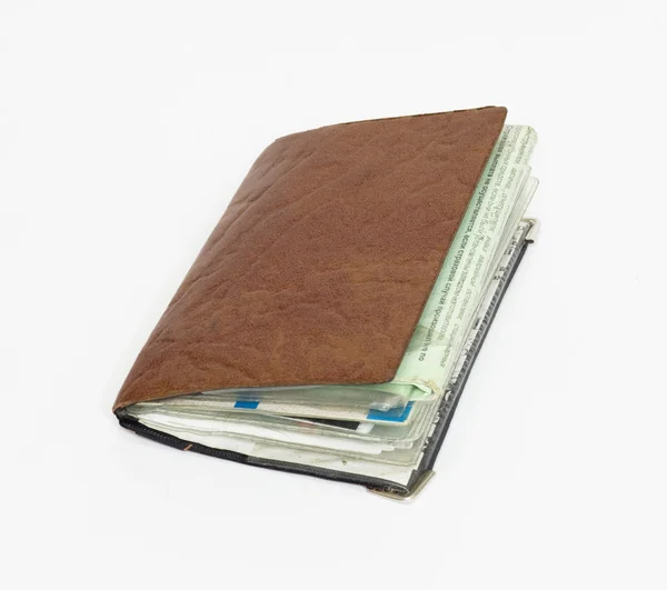 Pocket-book with — Stock Photo, Image
