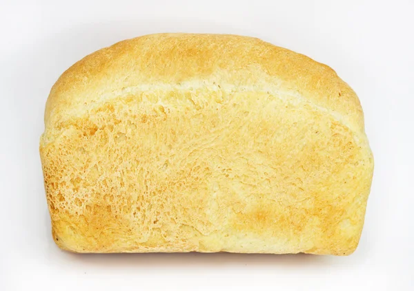 Chleb wyizolowanych na białym tle — Zdjęcie stockowe