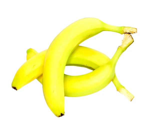 孤立在白色的树香蕉 — 图库照片