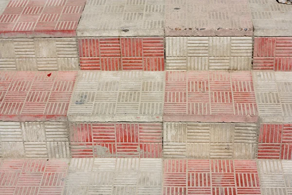 Абстрактная лестница с керамической плиткой . — стоковое фото