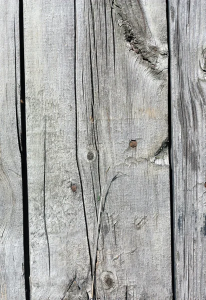 Close up of gray wooden fence panels — Stock Photo, Image