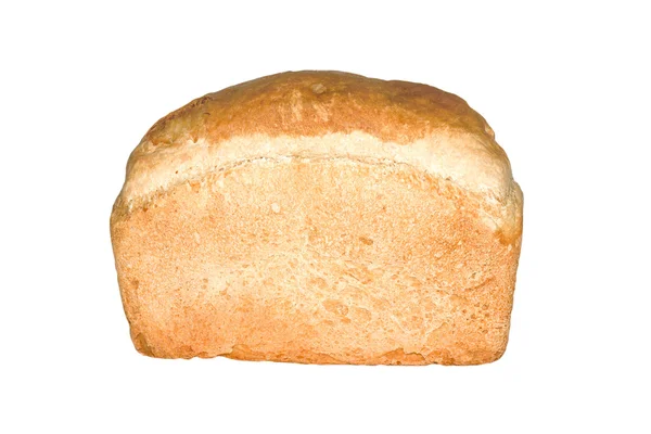 Καρβέλι ψωμί απομονωμένο σε λευκό φόντο — Φωτογραφία Αρχείου