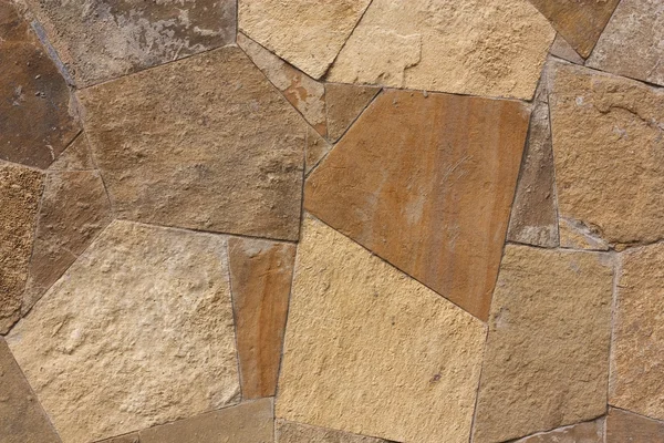 Unshaped stenen muur patroon, gemaakt van stenen muur — Stockfoto