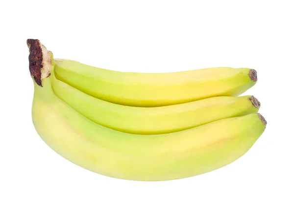Bananas isolated on white background + Clipping Path Royalty Free Stock Photos