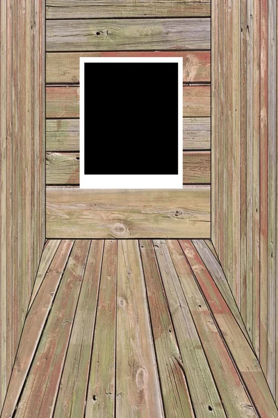 木制背景的收获与框架 — 图库照片