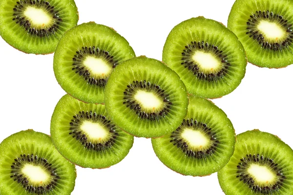 Cruz de kiwi de frutas — Fotografia de Stock