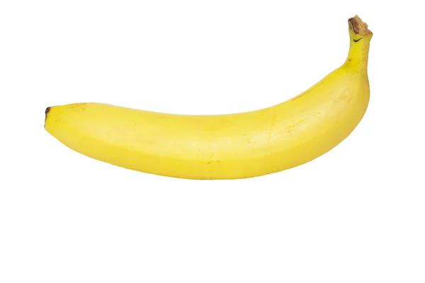 Banane coapte izolate pe fundal alb — Fotografie, imagine de stoc