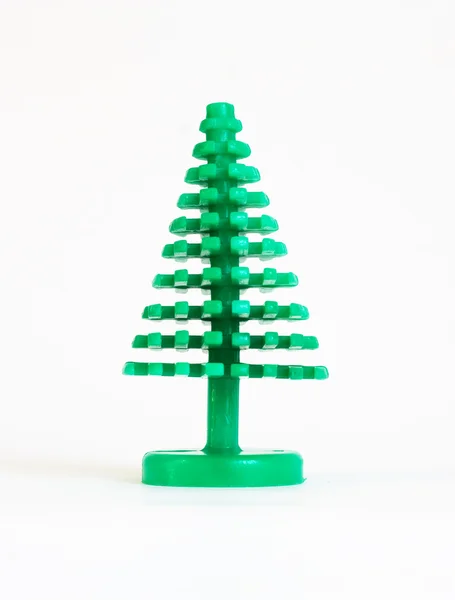 Fir tree insulated on white background — Stock Photo, Image