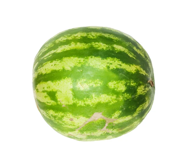 Velké vodní meloun. izolované na bílém — Stock fotografie