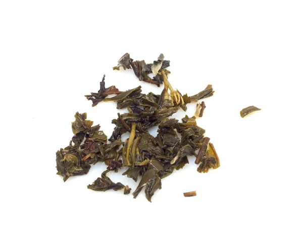 Используемый зелёный чай — стоковое фото