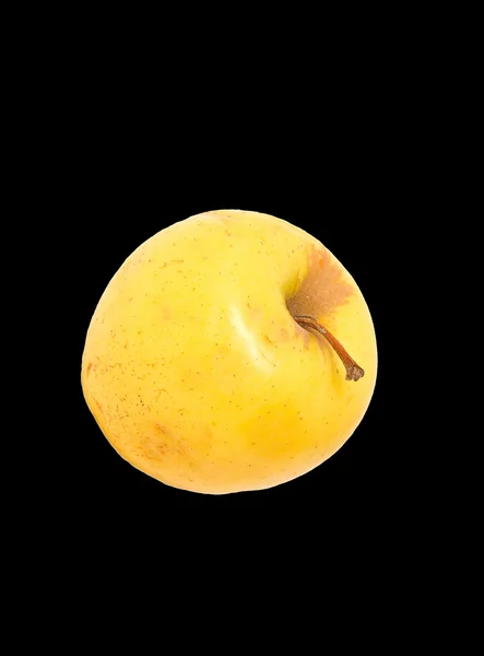 黑色背景的苹果 — 图库照片