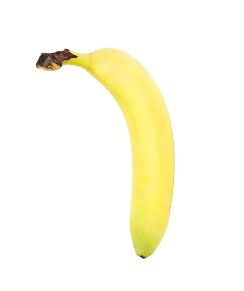 Mogen banan isolerad på vit bakgrund — Stockfoto