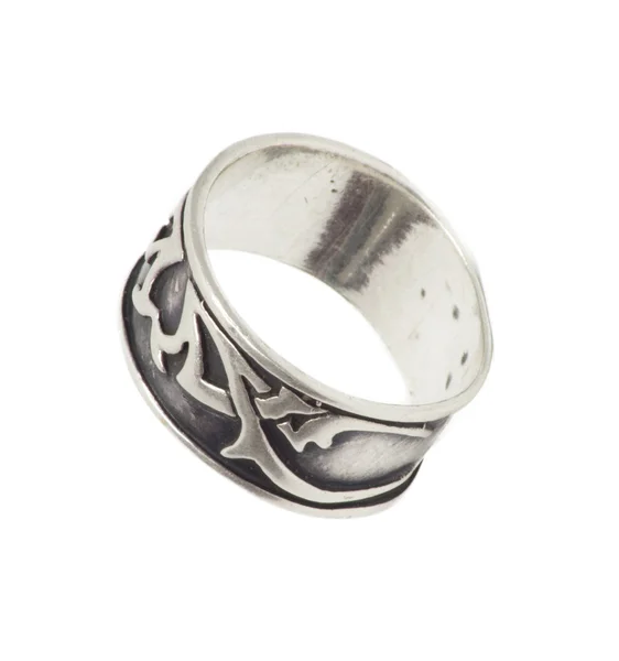 Ring isolated on white background — Stock Photo, Image