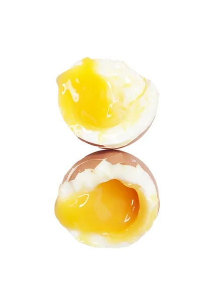 Měkké vařené vejce — Stock fotografie