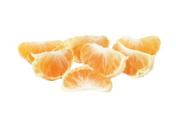 Сегменти мандарина . — стокове фото