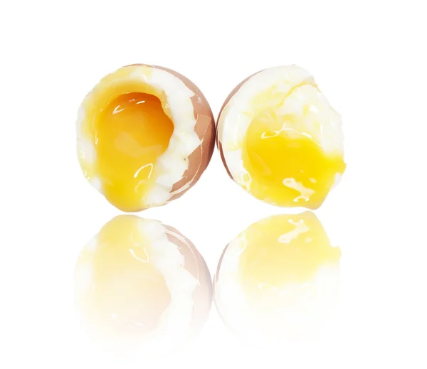Yumuşak haşlanmış yumurta — Stok fotoğraf