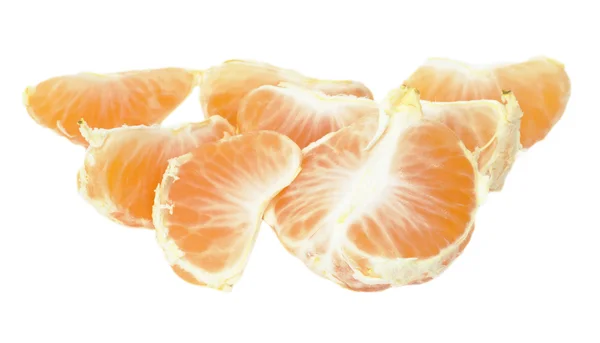 Segmenti di mandarino . — Foto Stock