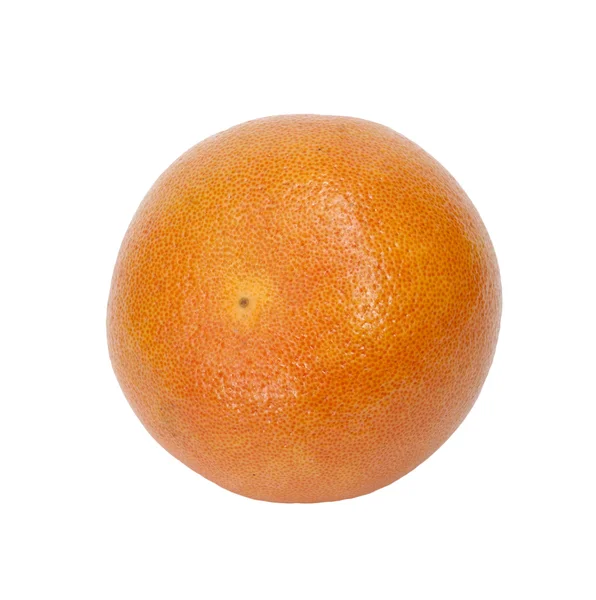 Грейпфрут на белом фоне. — стоковое фото