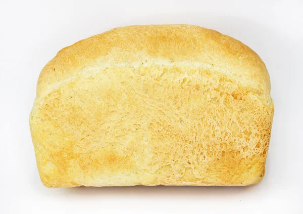 Ψωμί απομονωθεί σε λευκό φόντο — Φωτογραφία Αρχείου