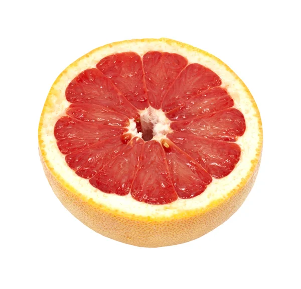 Tiro macro de primer plano de pomelo rojo —  Fotos de Stock