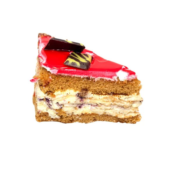 Малиновий торт — стокове фото