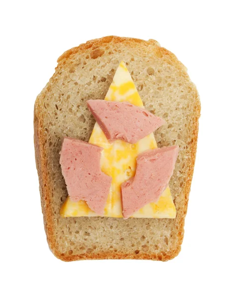 Radioaktív szendvics — Stock Fotó