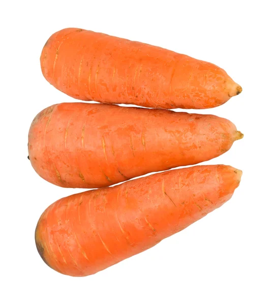 Fehér alapon izolált sárgarépa — Stock Fotó