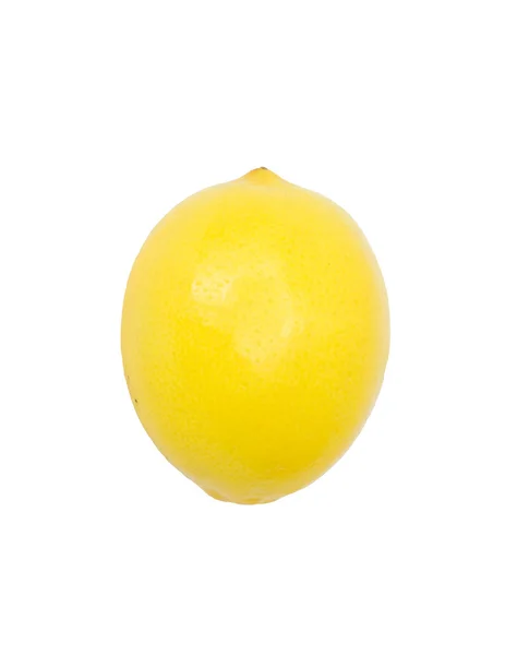 Limone su fondo bianco — Foto Stock