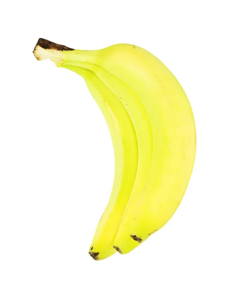 Drzewo banany na białym tle — Zdjęcie stockowe