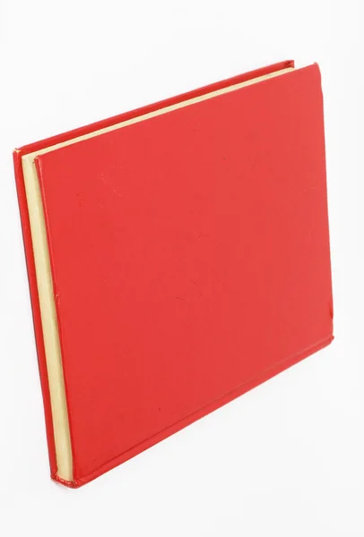 흰 배경에 관한 빨간 책 — 스톡 사진