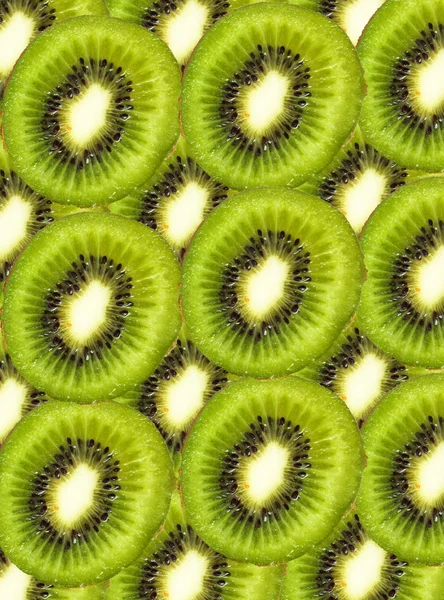 Fatias de frutas Kiwi — Fotografia de Stock