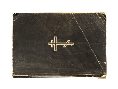 Biblia es aislado sobre un fondo blanco