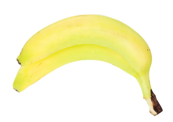 Μπανάνες σε λευκό φόντο — Φωτογραφία Αρχείου