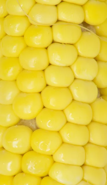 玉米。宏 — 图库照片
