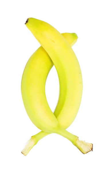 Kolekcja banany — Zdjęcie stockowe