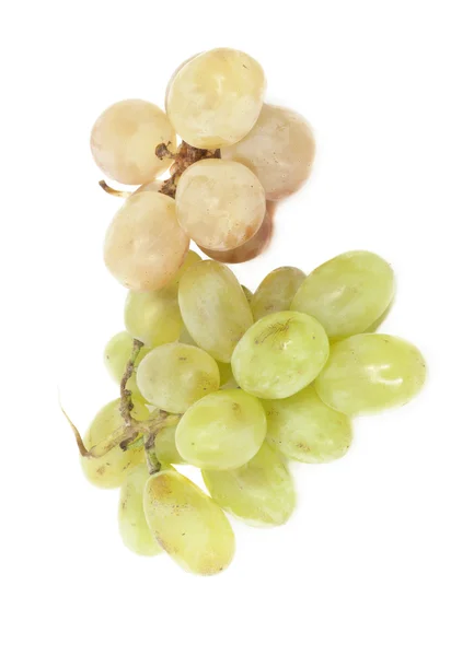 Fresh grapes. Isolated on white — Stock Photo, Image