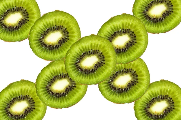 Cruz de kiwi de frutas — Foto de Stock