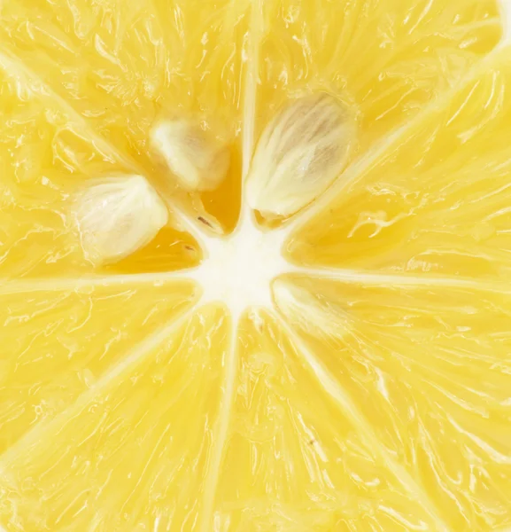 柠檬。宏 — 图库照片