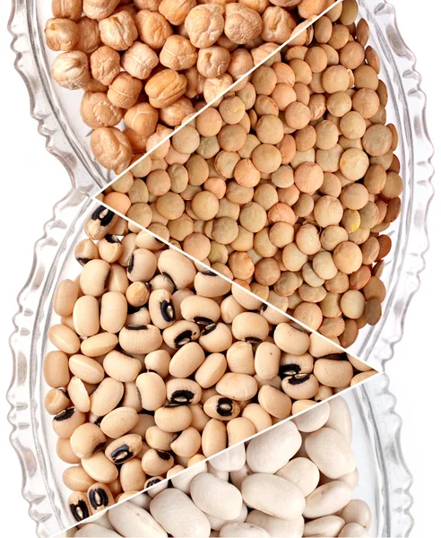 Různé fazole — Stock fotografie