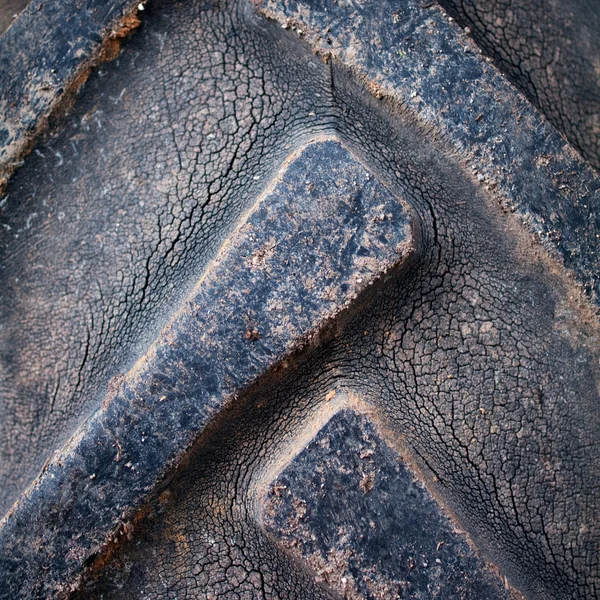 stock image Old car tire texture