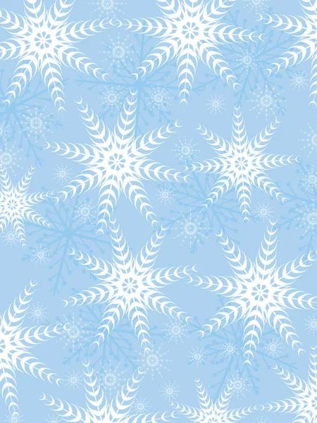 Snöflingans bakgrund — Stock vektor