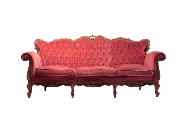 Vecchio divano — Foto Stock