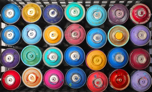 Spray colors — Stock Photo, Image