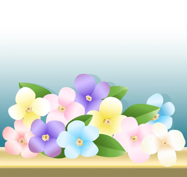 Bukiet kwiatów — Wektor stockowy