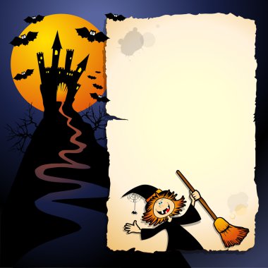 Halloween background clipart