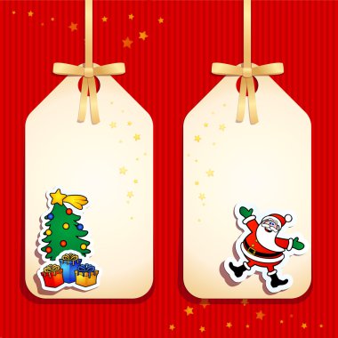 Christmas banners clipart