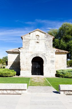 Kilise san juan bautista, banos de cerrato, Kastilya ve leon,