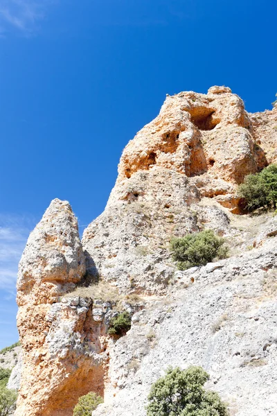 Rock w pobliżu san pedro de arlanza klasztor — Zdjęcie stockowe